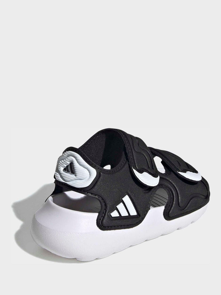 adidas Black AltaSwim 3 Infant Sandals