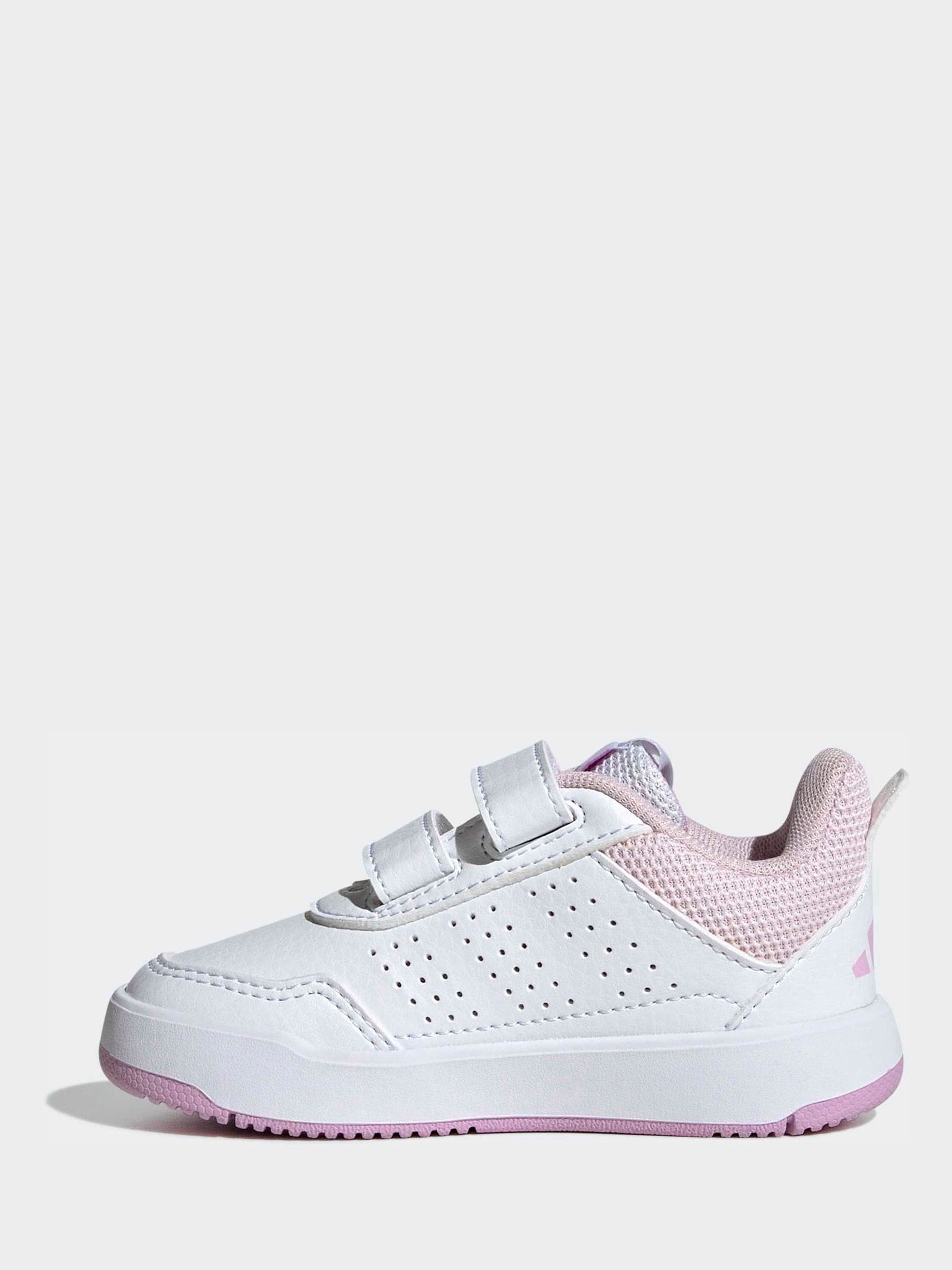 adidas White/Multi Hook and Loop Tensaur Sport 3.0 Infant Trainers