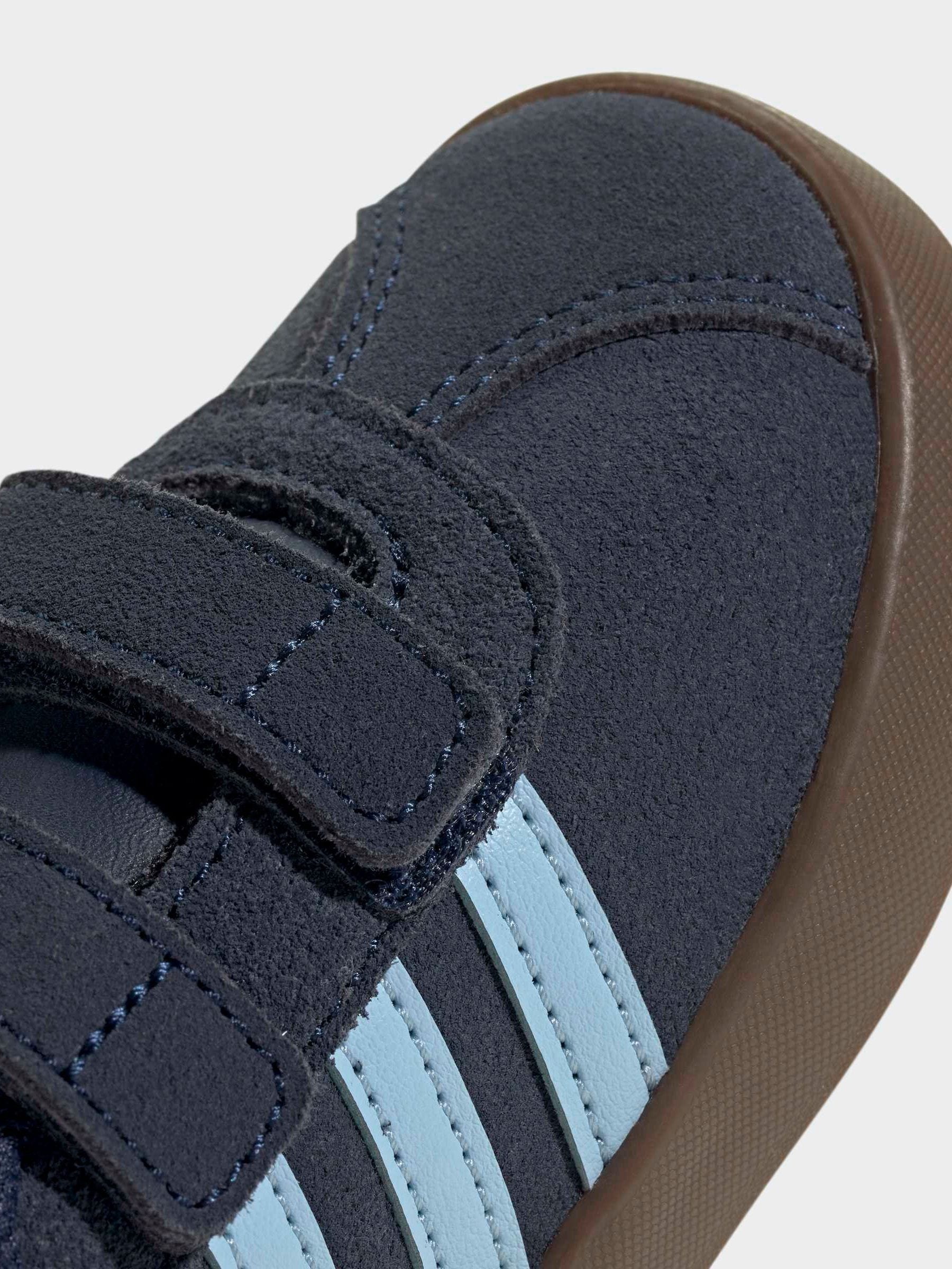 adidas Navy Blue VL Court 3.0 Hook and Loop Infant Trainers