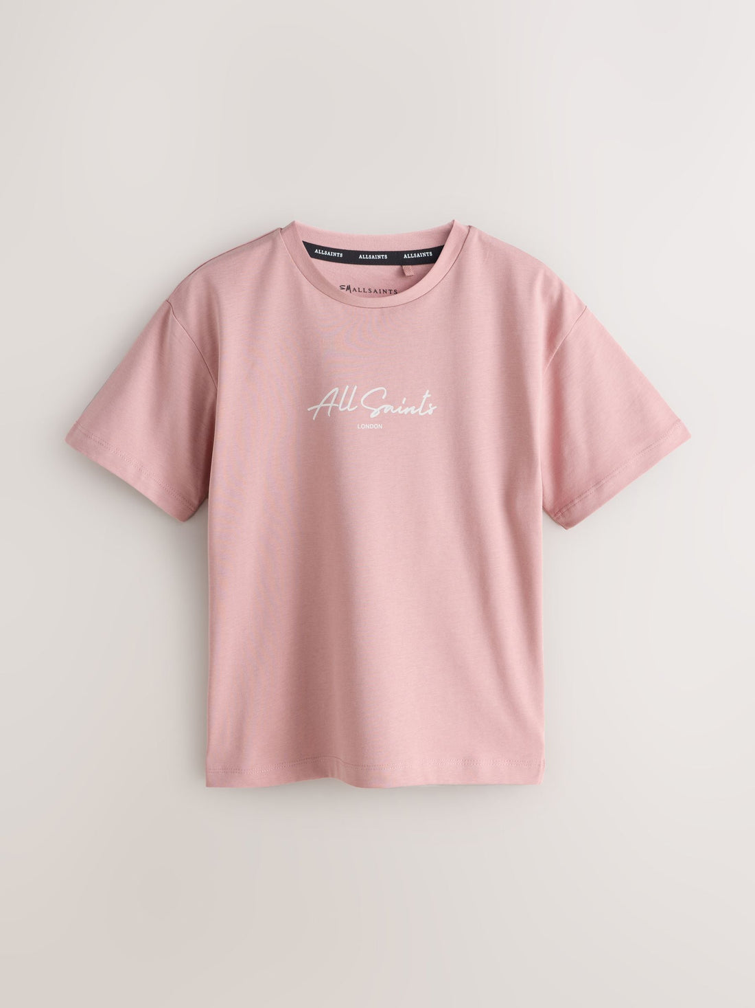 smALLSAINTS Pink/Black Script Logo Crew Neck Relaxed T-Shirts 3 Pack