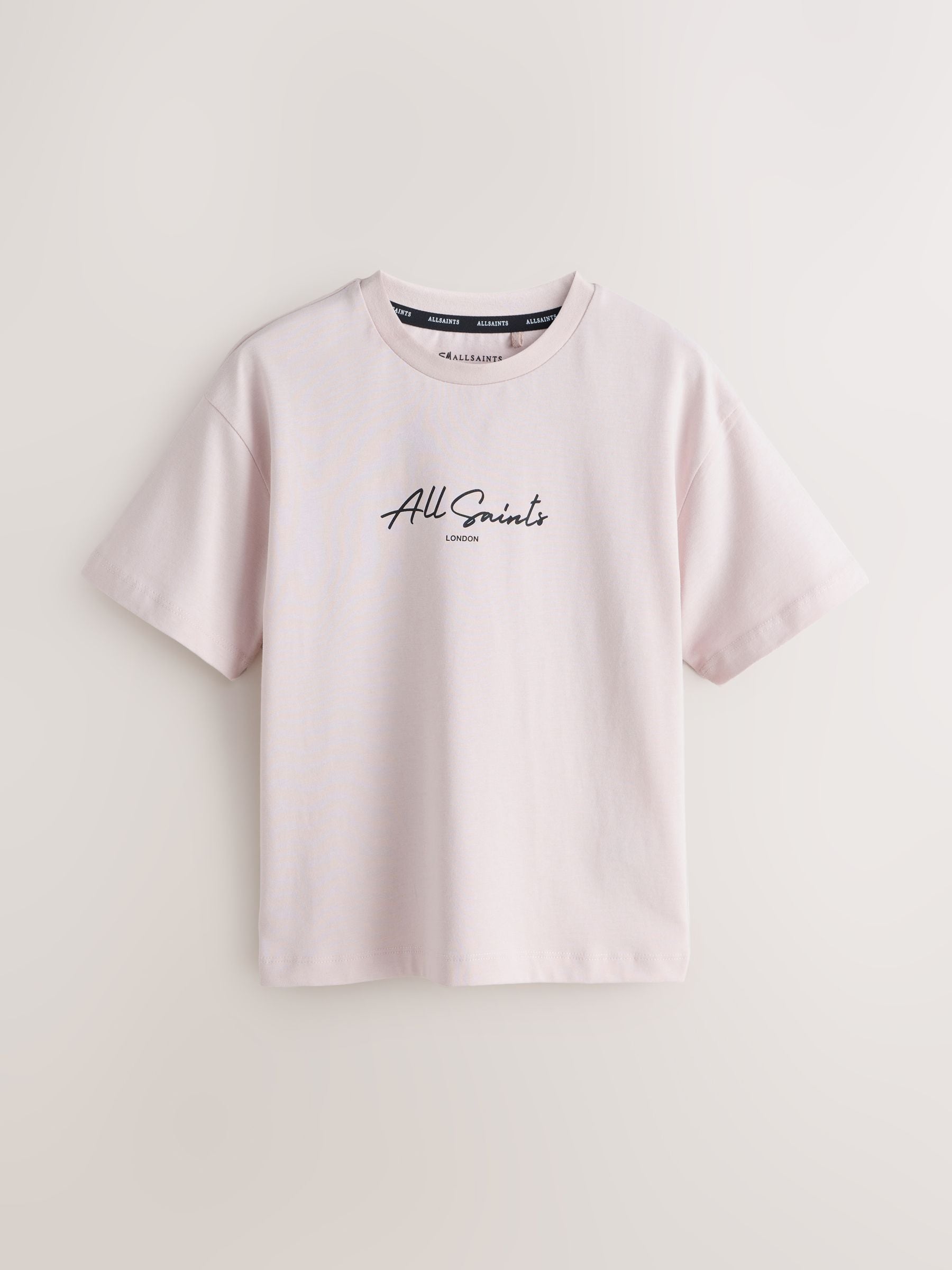 smALLSAINTS Pink/Black Script Logo Crew Neck Relaxed T-Shirts 3 Pack