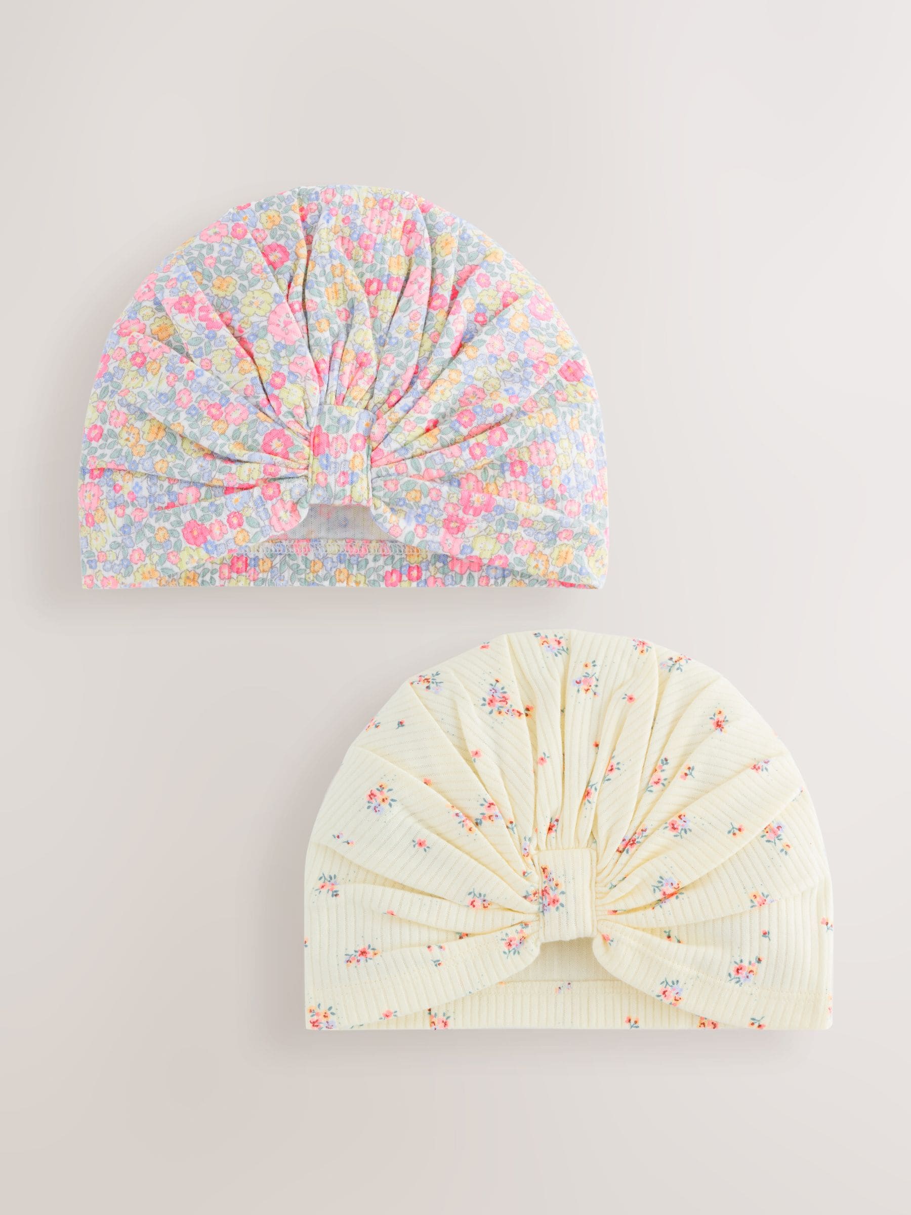Pink Baby Turbans 3 Pack (0-18mths)