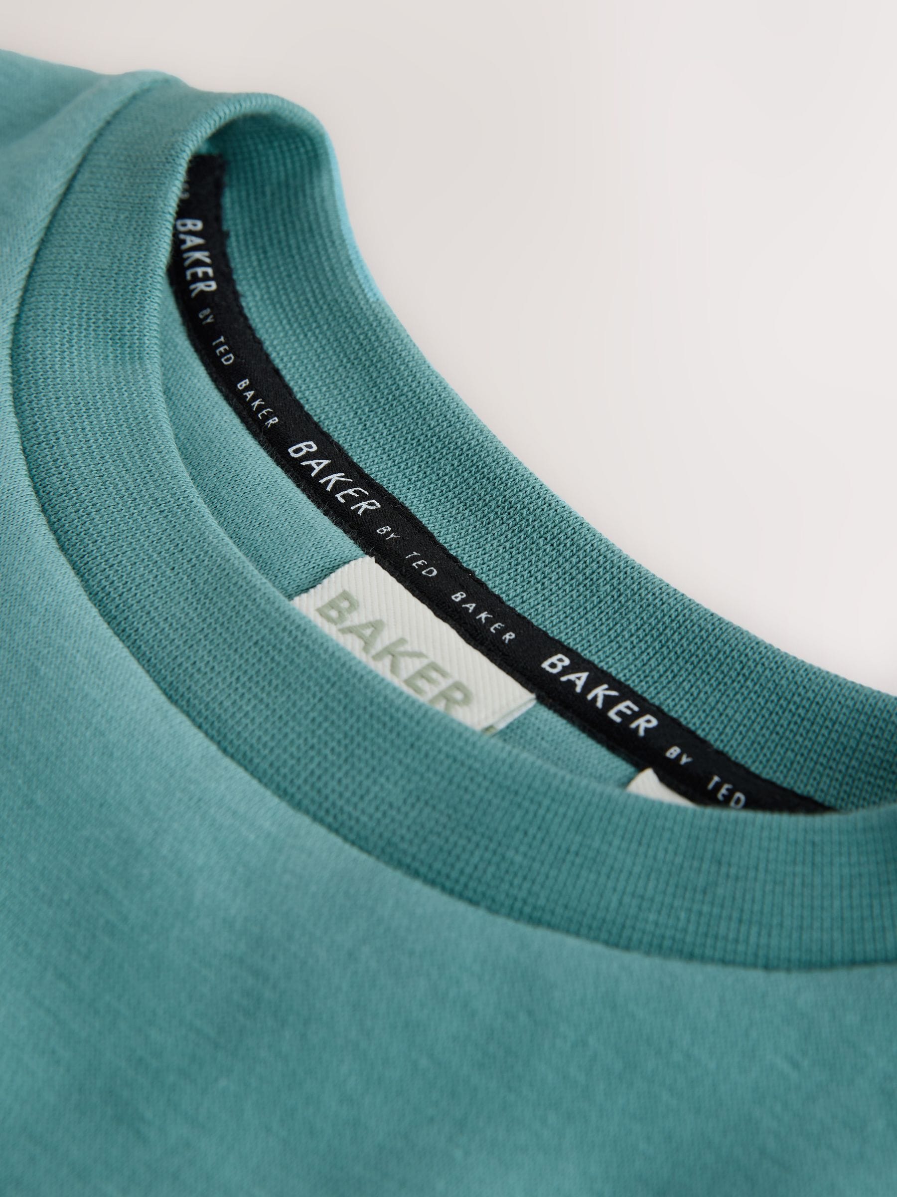 Baker by Ted Baker Oversized Graphic Sweatshirt and Shorts Set