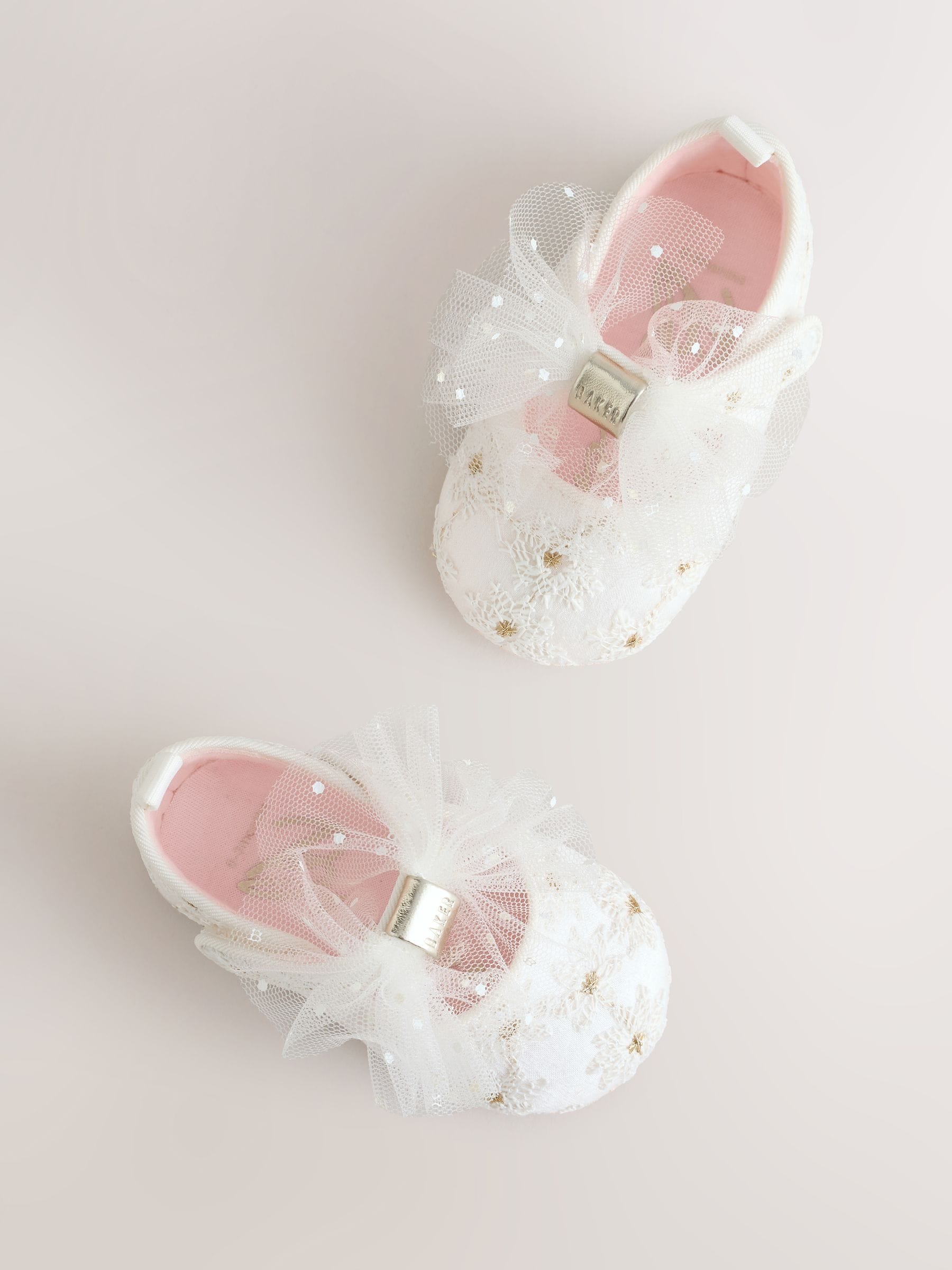 Baker by Ted Baker Baby Occasion Corsage Mary Jane Padder Shoes