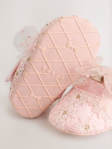 Baker by Ted Baker Baby Occasion Corsage Mary Jane Padder Shoes