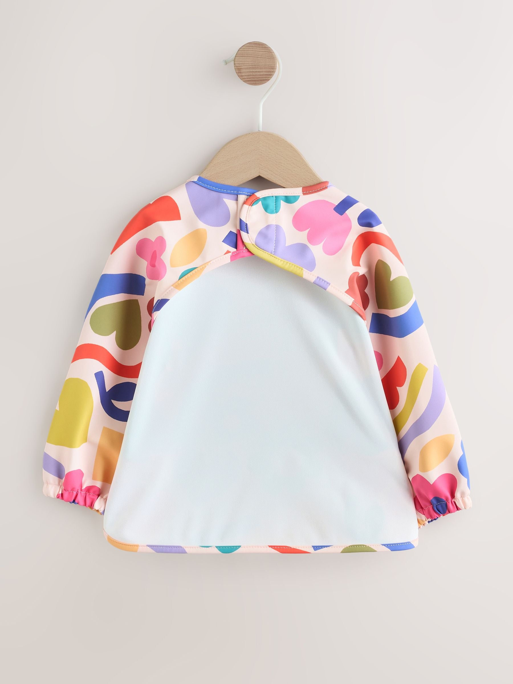 Weaning And Feeding Sleeved Bib Stampy Floral