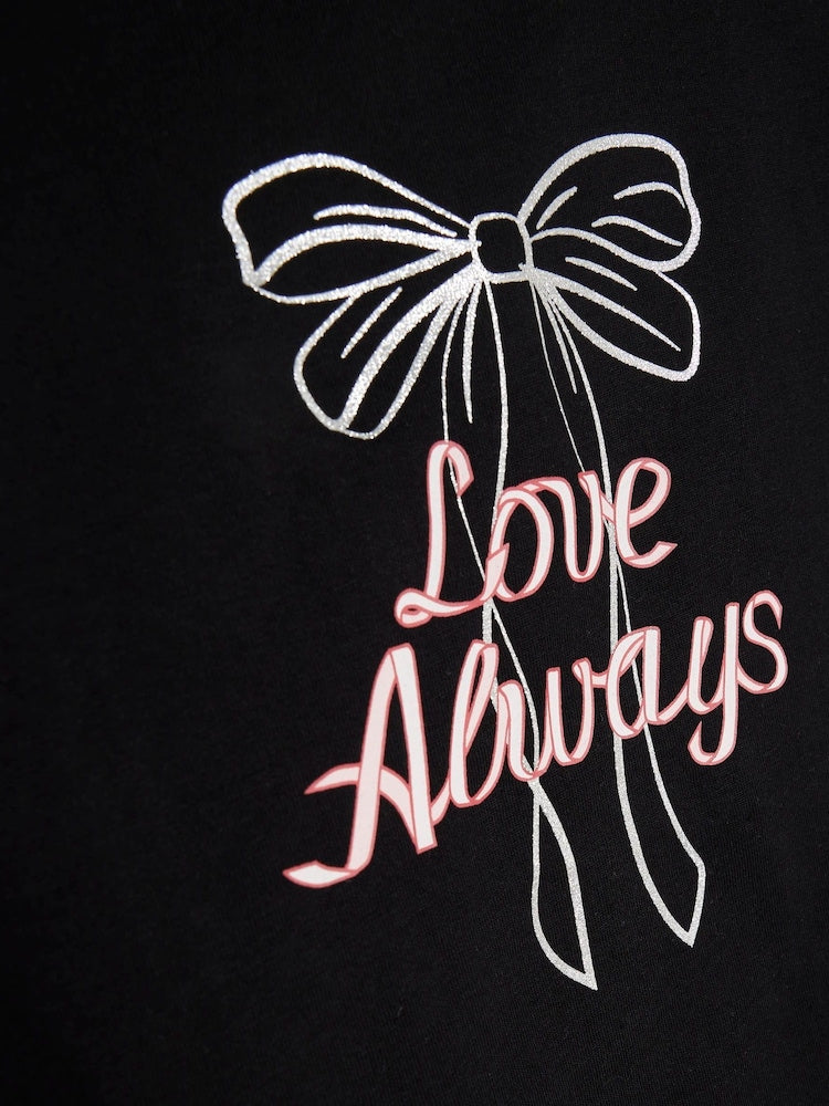 River Island Cream Girls Frill T-Shirts 2 Pack