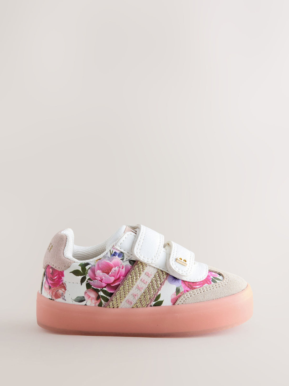 Baker by Ted Baker Tape Trainers with Gum Sole