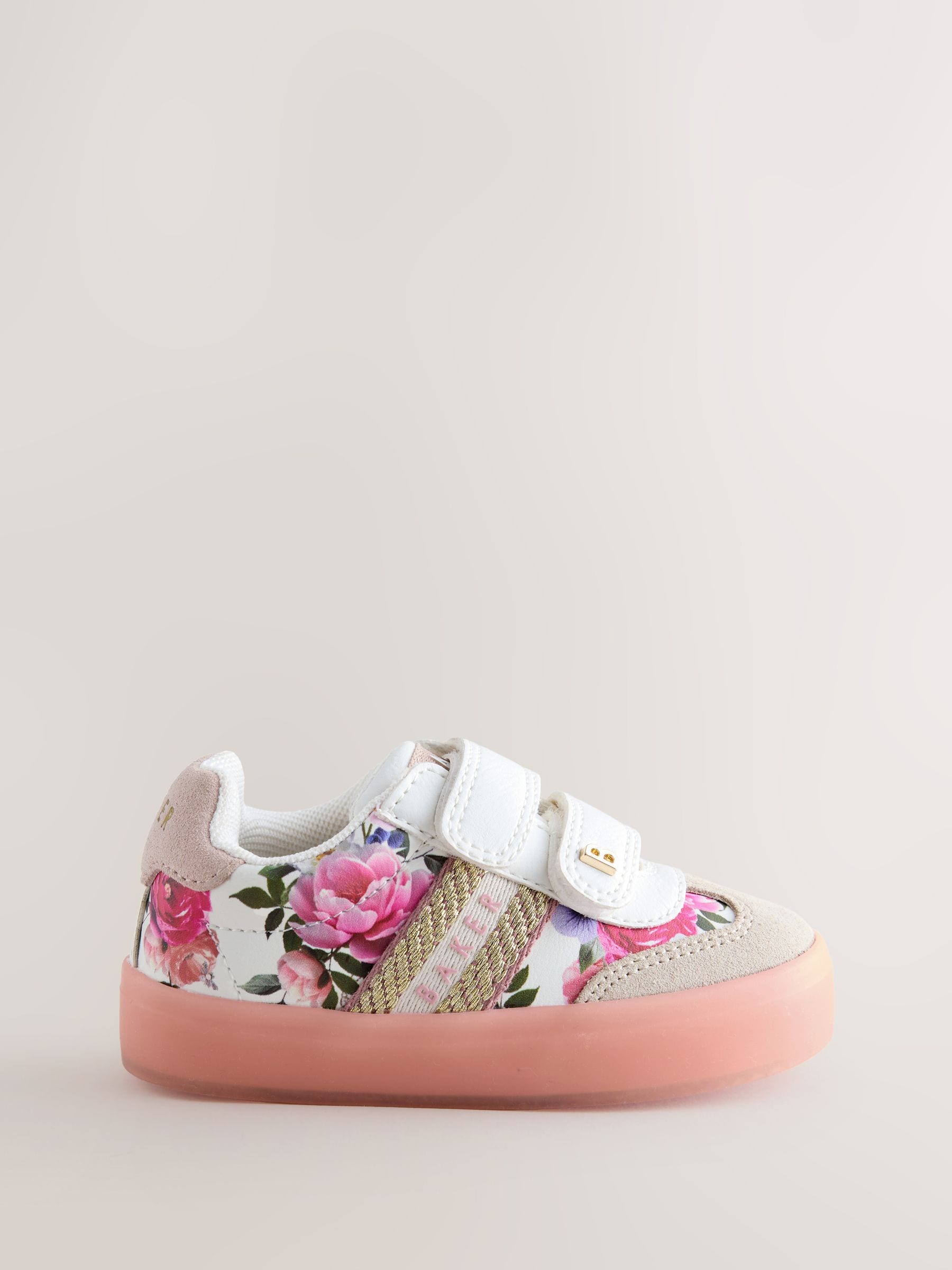 Baker by Ted Baker Tape Trainers with Gum Sole