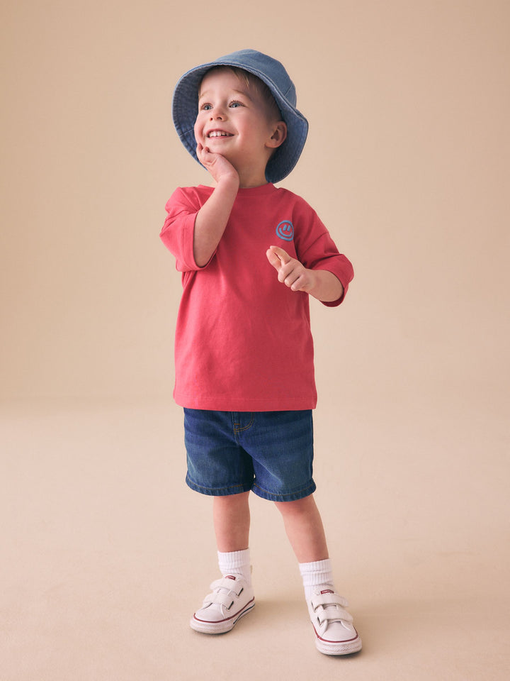 Dark Blue Denim Shorts (3mths-7yrs)