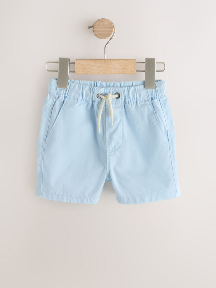 Orange/Yellow/Green/Pink/Blue Pull On Shorts 5 Pack (3mths-7yrs)