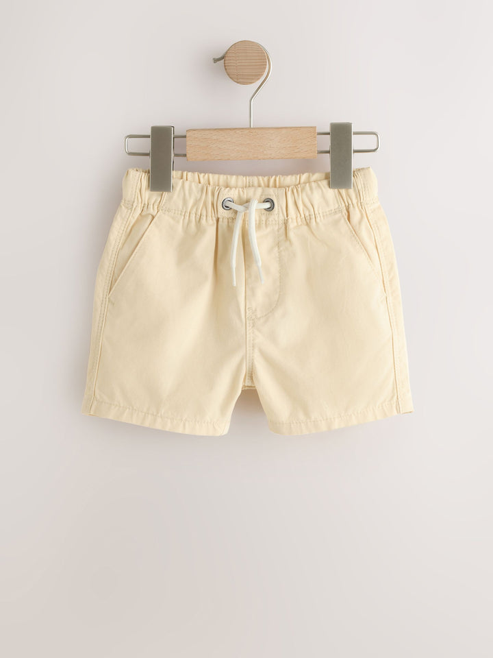 Orange/Yellow/Green/Pink/Blue Pull On Shorts 5 Pack (3mths-7yrs)