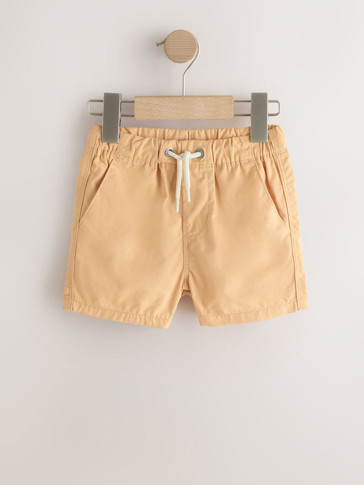Orange/Yellow/Green/Pink/Blue Pull On Shorts 5 Pack (3mths-7yrs)