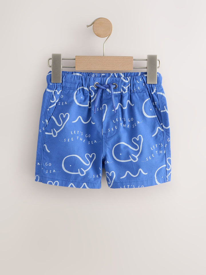 Nautical Sea Pull On Shorts 3 Pack (3mths-7yrs)
