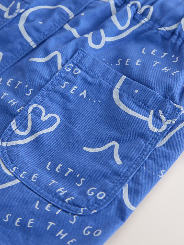 Nautical Sea Pull On Shorts 3 Pack (3mths-7yrs)
