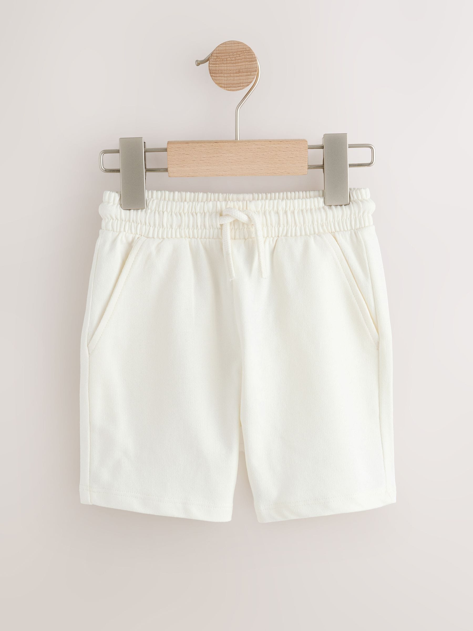 Navy Blue/ Tan/ Ecru/ Stripe Jersey Shorts 5 Pack (3mths-7yrs)