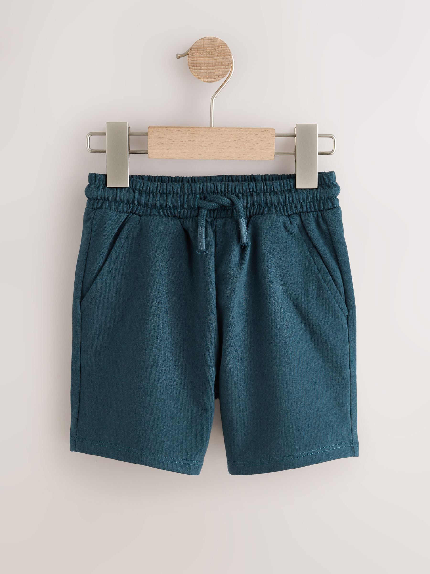 Navy Blue/ Tan/ Ecru/ Stripe Jersey Shorts 5 Pack (3mths-7yrs)