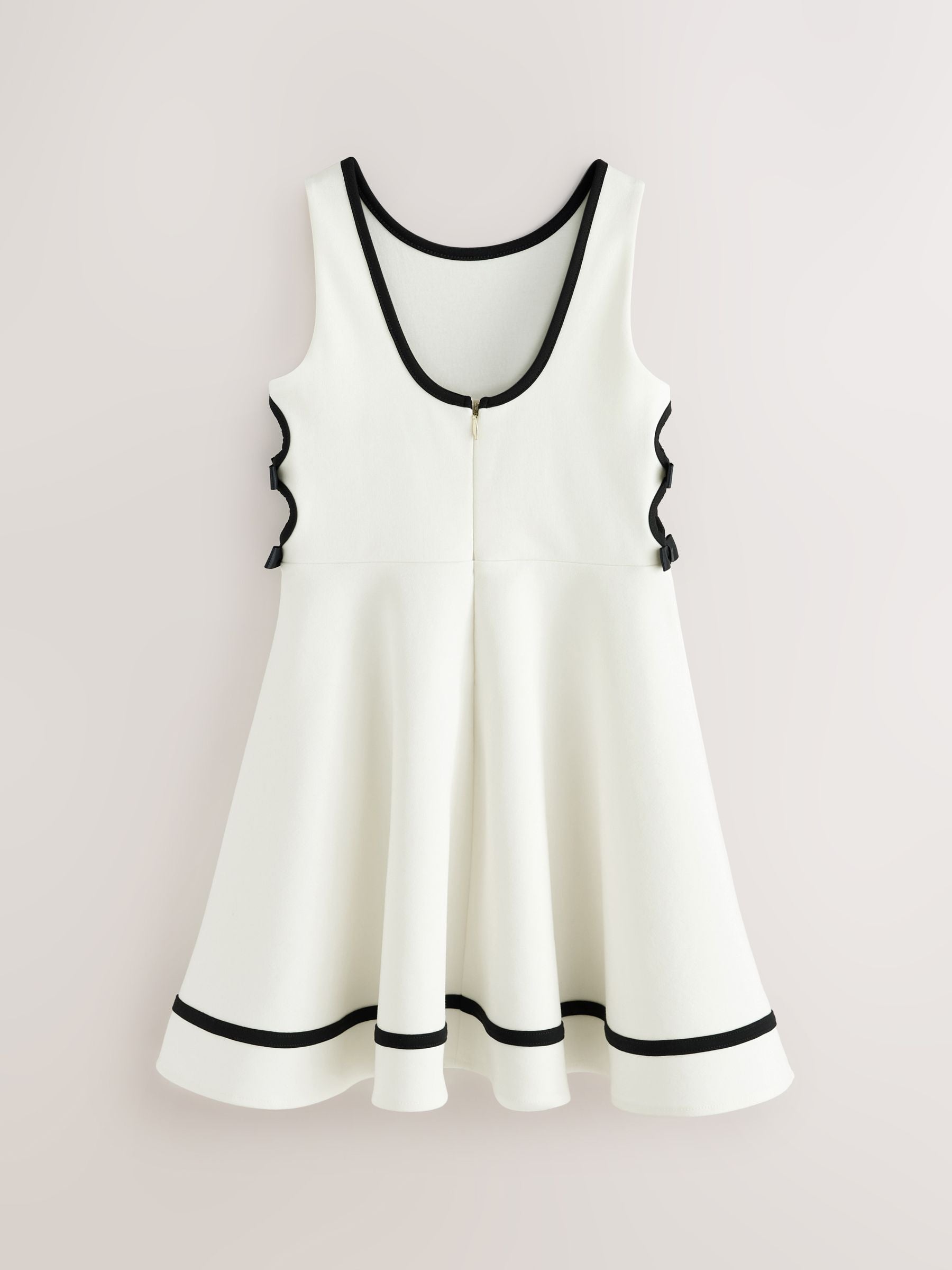 Baker by Ted Baker Cut Out Contrast Ponte Skater Dress
