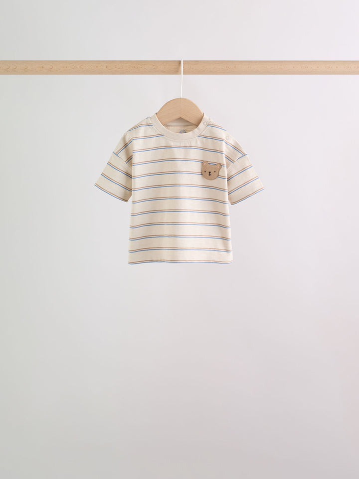 Blue Bears Tops and Shorts Baby Set 6 Piece (0mths-3yrs)