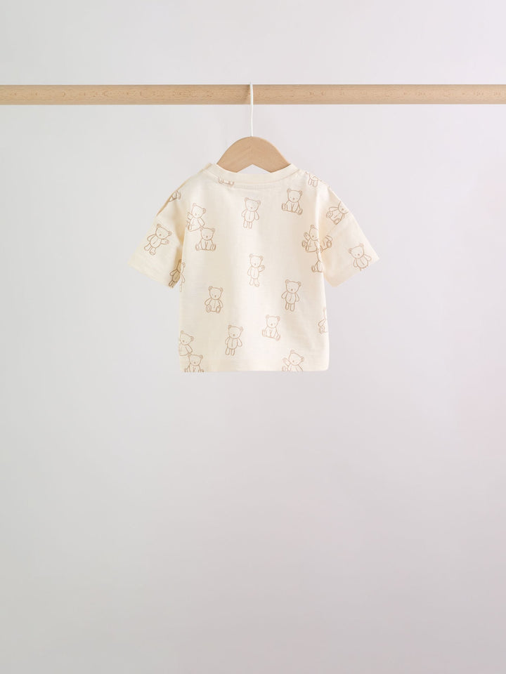 Blue Bears Tops and Shorts Baby Set 6 Piece (0mths-3yrs)