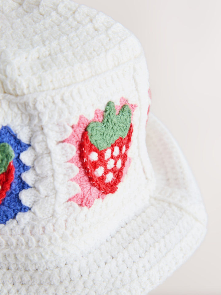 Crochet Knitted Baby Bucket Hat (0mths-2yrs)