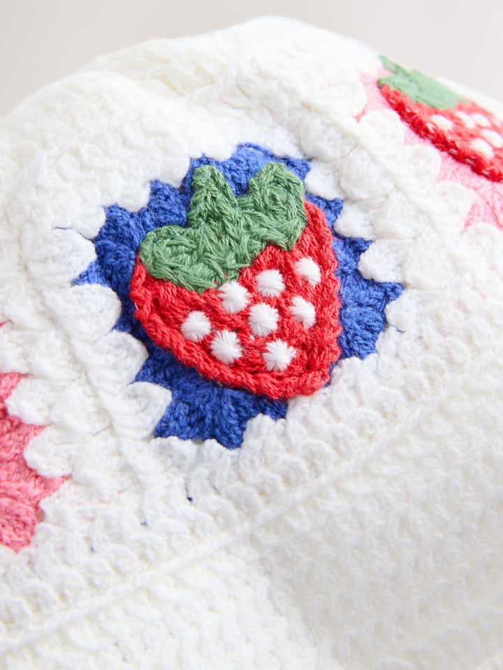 Crochet Knitted Baby Bucket Hat (0mths-2yrs)