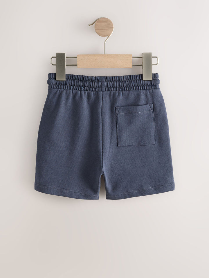 Sage Green Blue And Grey Jersey Shorts 5 Pack (3mths-7yrs)