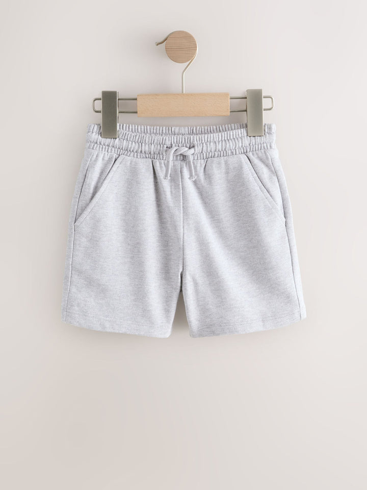 Sage Green Blue And Grey Jersey Shorts 5 Pack (3mths-7yrs)