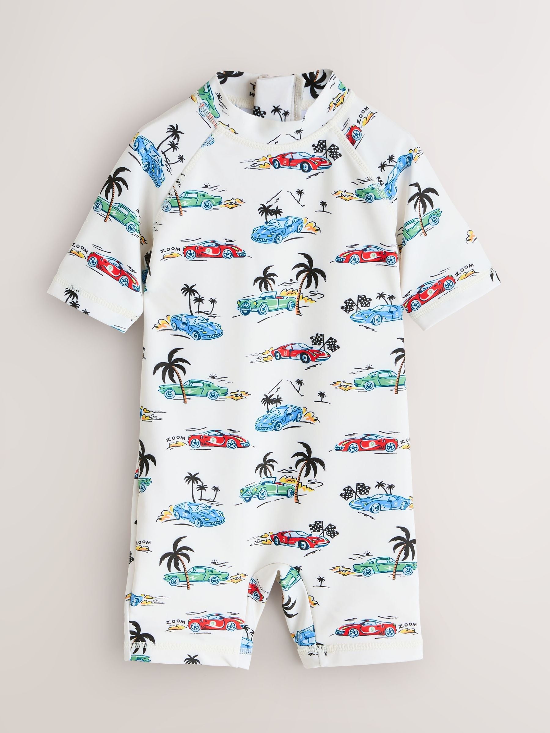White Cath Kidston Sunsafe All-In-One Swimsuit (3mths-7yrs)