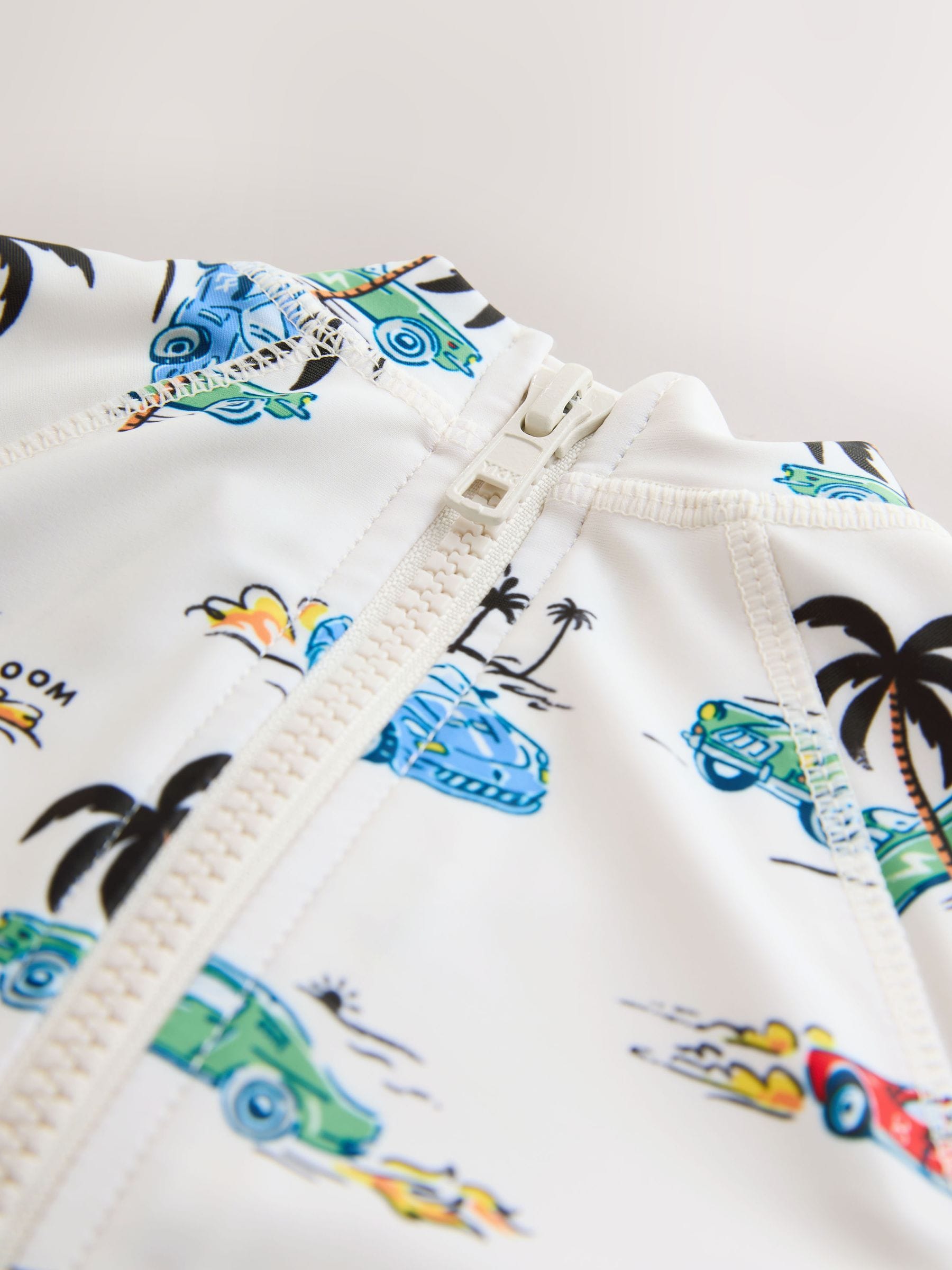 White Cath Kidston Sunsafe All-In-One Swimsuit (3mths-7yrs)