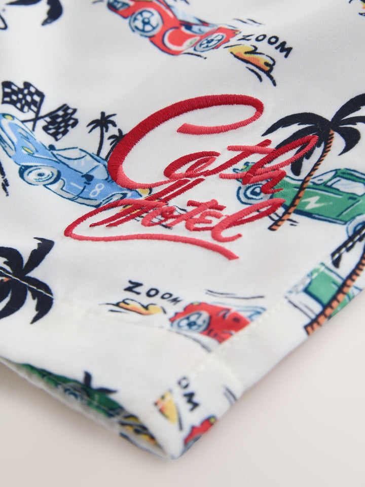 White Cath Kidston Swim Shorts (3mths-7yrs)