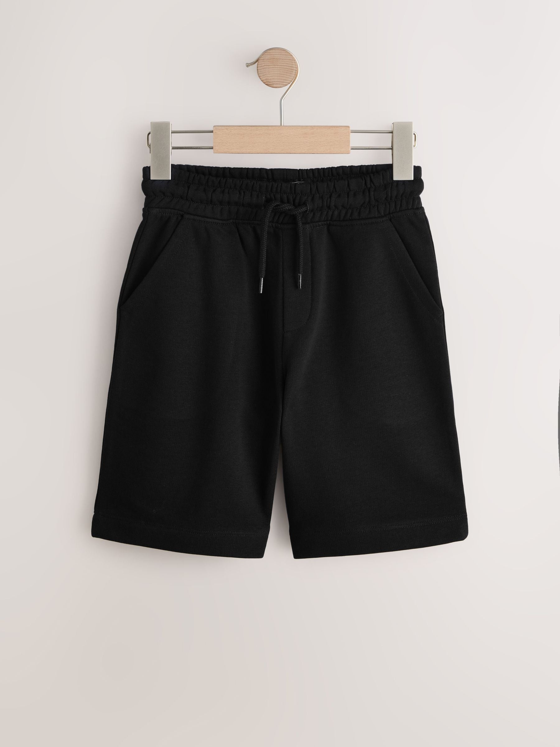 Grey/Stone/Navy/Black Loose Fit Basic Shorts (3-16yrs)