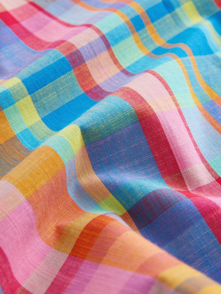Multi Bright Check Strappy Playsuit (3mths-10yrs)