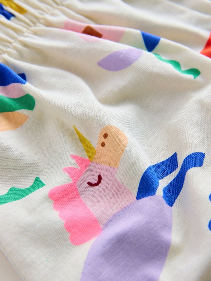 Unicorn Top & Shorts Set 2 Pack (3mths-7yrs)