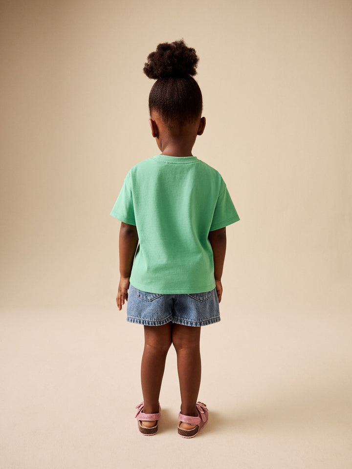 Green Jelly Character Short Sleeve T-Shirt (3mths-7yrs)