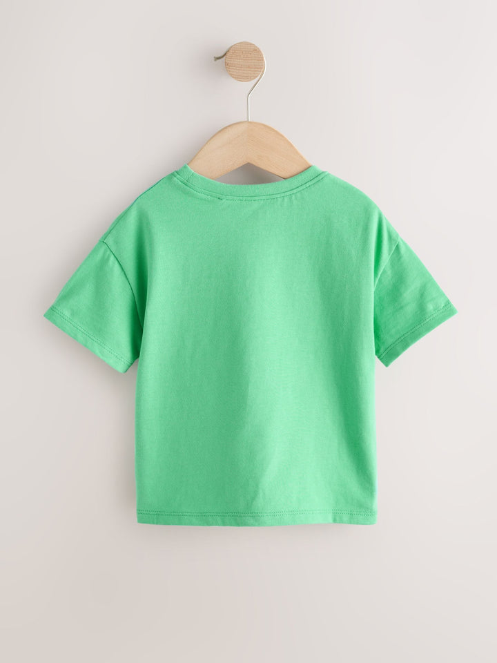 Green Jelly Character Short Sleeve T-Shirt (3mths-7yrs)