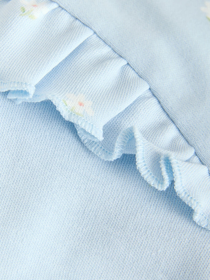 Multi Two Way Zip Baby Sleepsuit 3 Pack (0mths-3yrs)