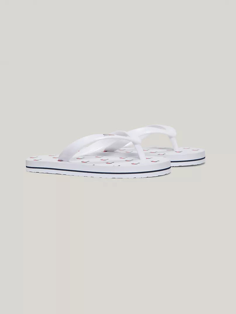 Heart Logo Flip Flop