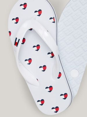 Heart Logo Flip Flop