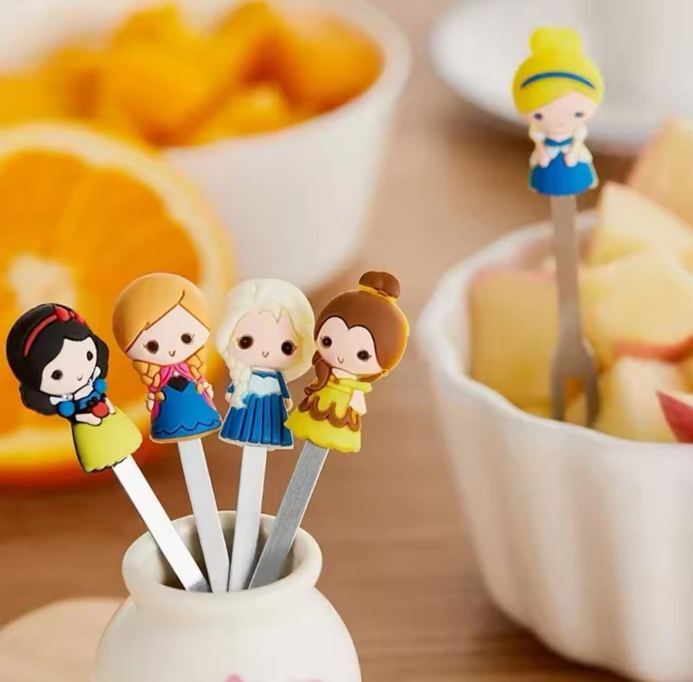 Princess Food Forks (6 Pieces)