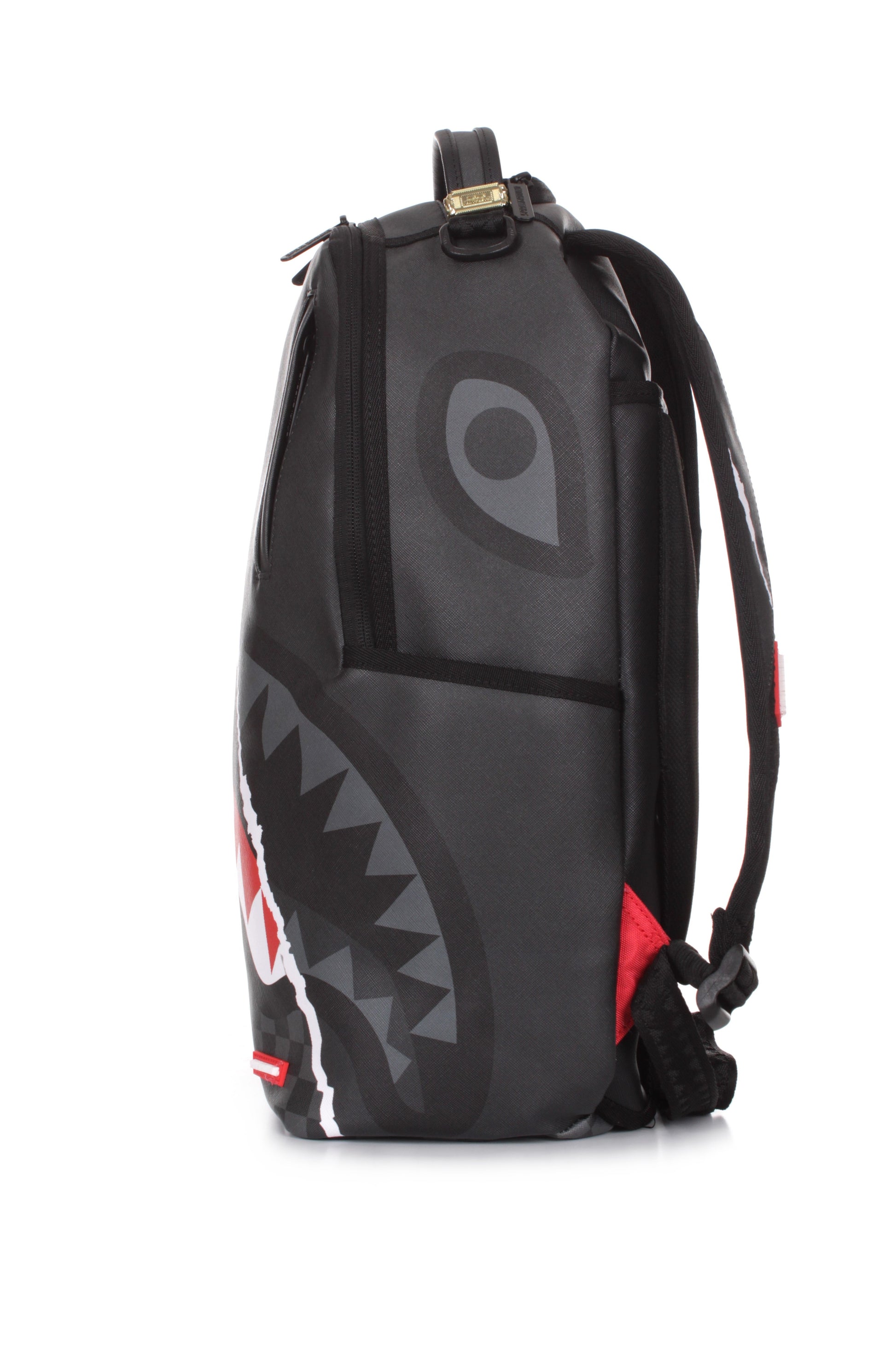 SPRAYGROUND CENTER RIP REVEALING GRAY CHECK BACKPACK