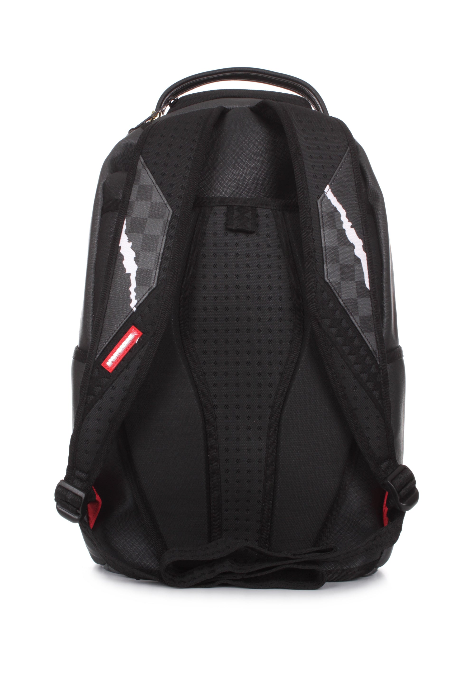 SPRAYGROUND CENTER RIP REVEALING GRAY CHECK BACKPACK