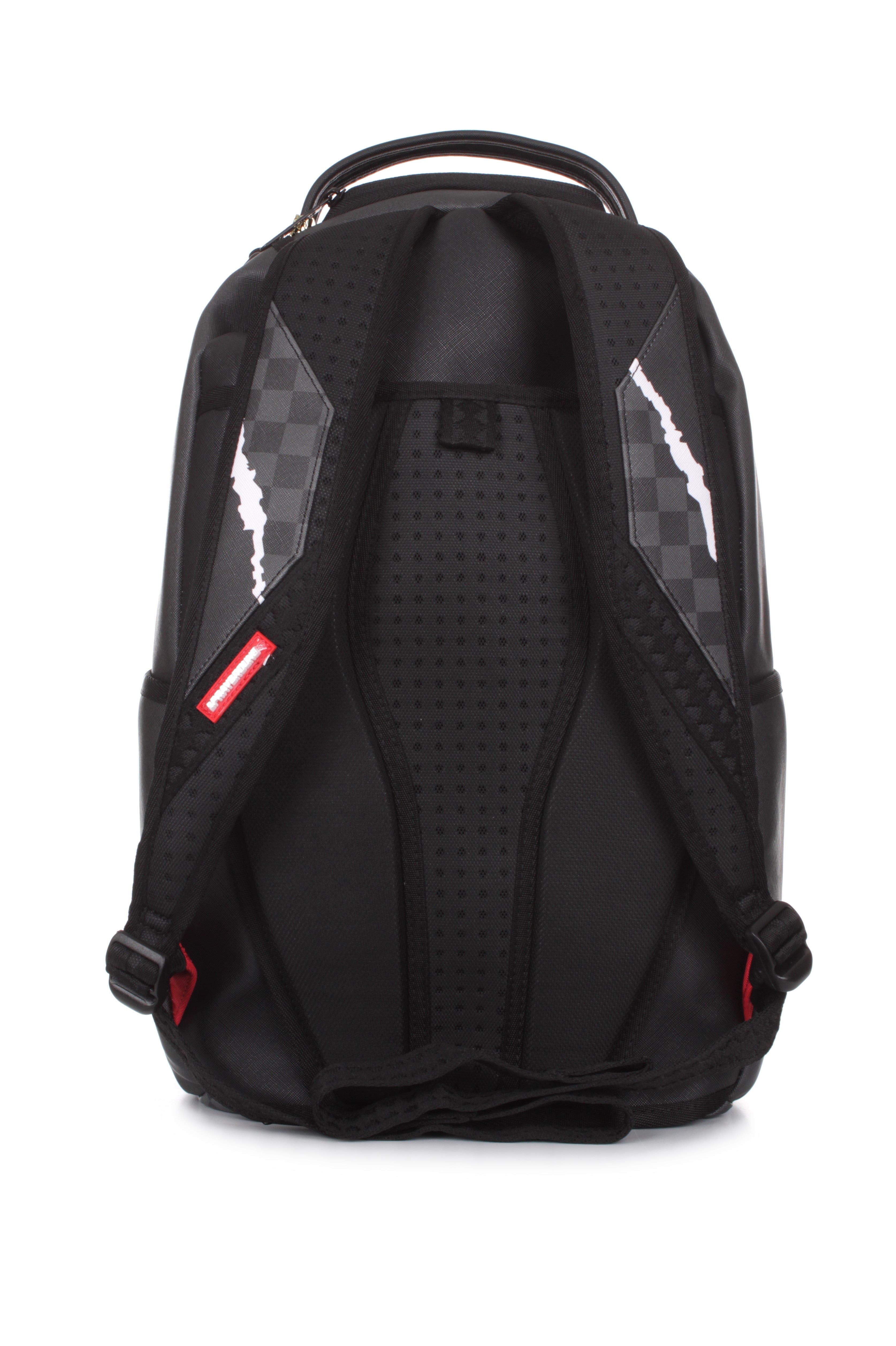 SPRAYGROUND CENTER RIP REVEALING GRAY CHECK BACKPACK