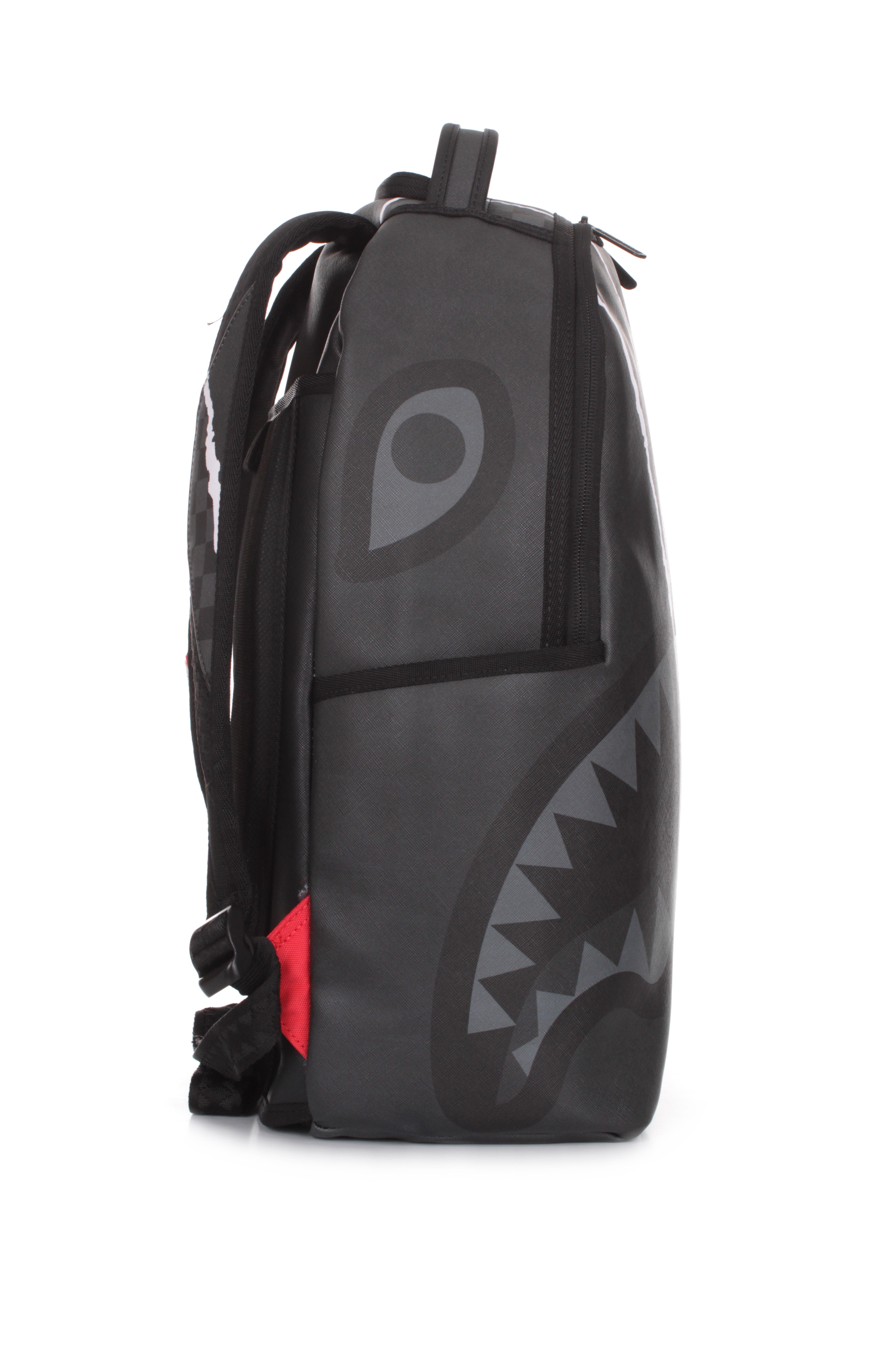 SPRAYGROUND CENTER RIP REVEALING GRAY CHECK BACKPACK
