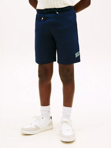 Kids' Hilfiger Logo Wide Leg Sweatshort