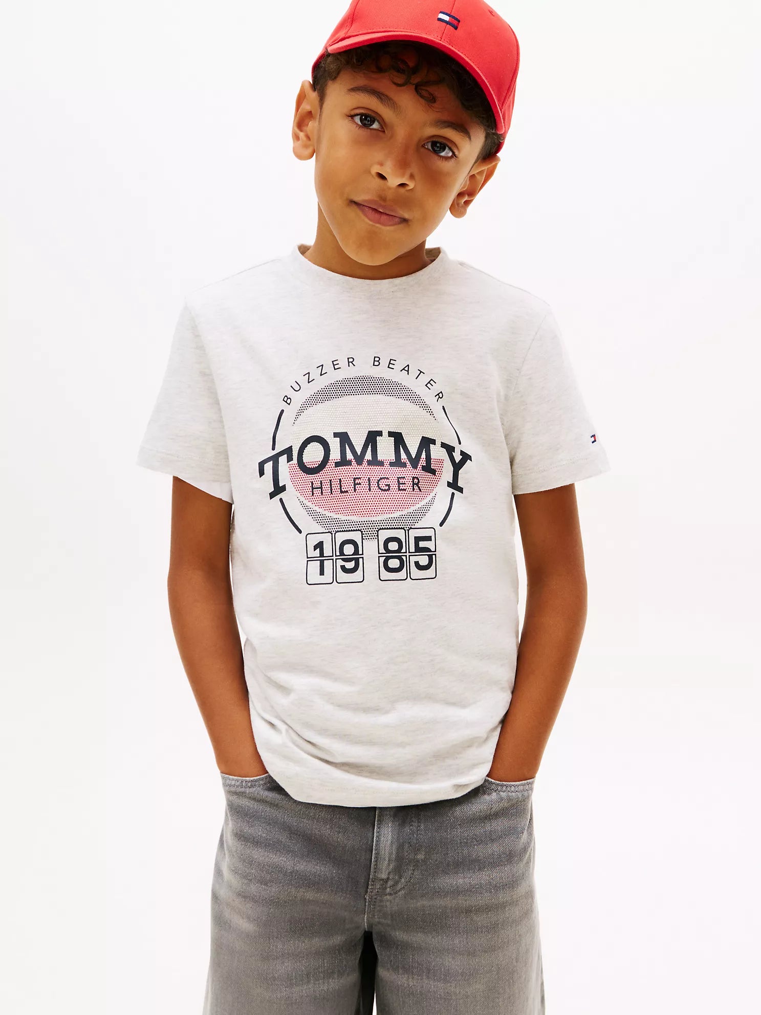 Boys Kids' 1985 Basketball Graphic T-Shirt Sz 14
