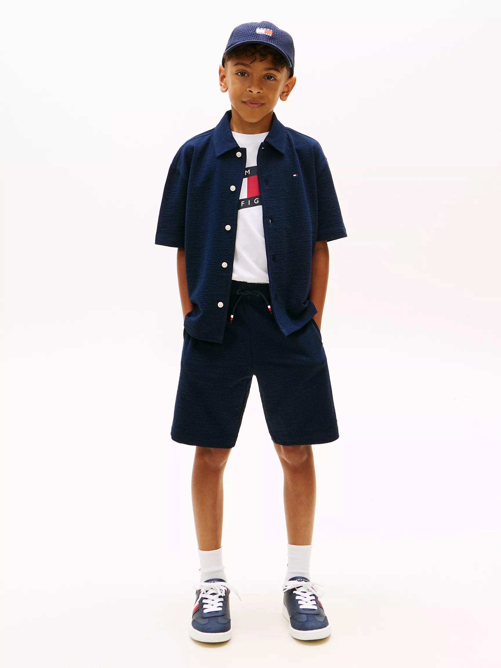 Kids' Stretch Seersucker Short