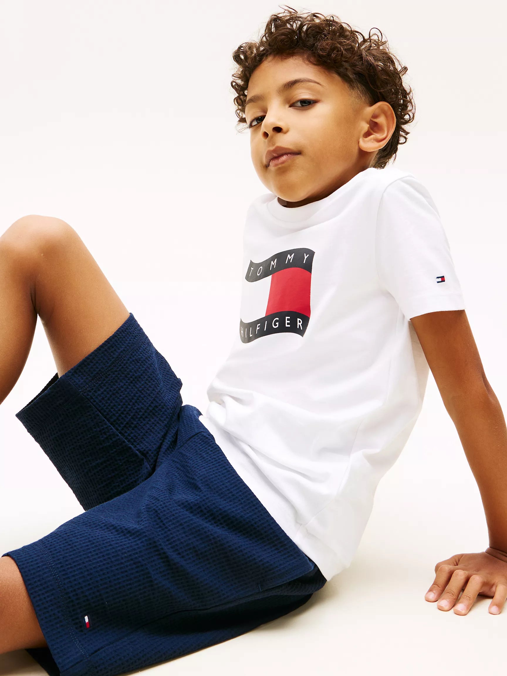 Kids' Stretch Seersucker Short