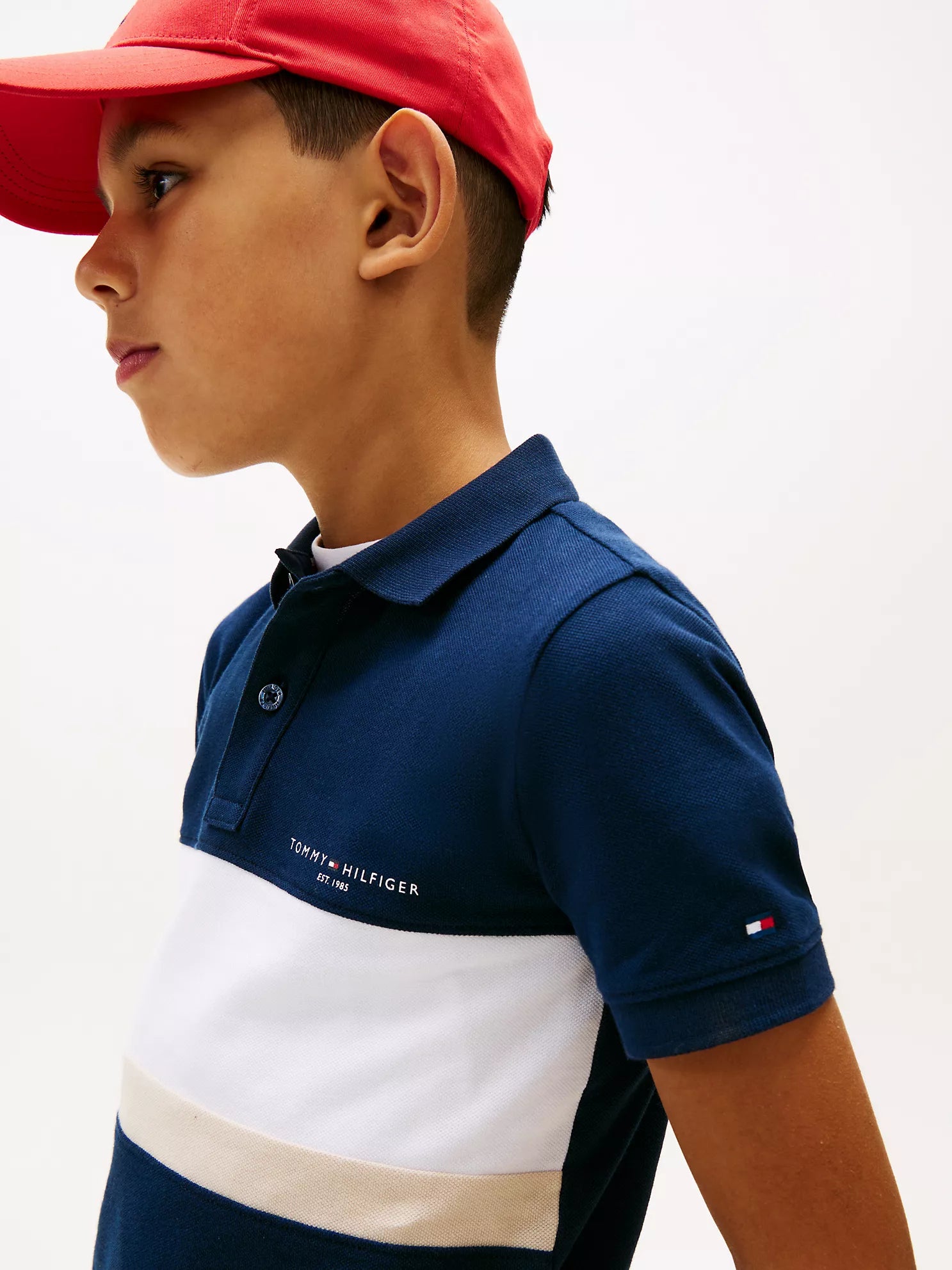 Boys  Kids' Colorblock Polo Tommy Hilfiger