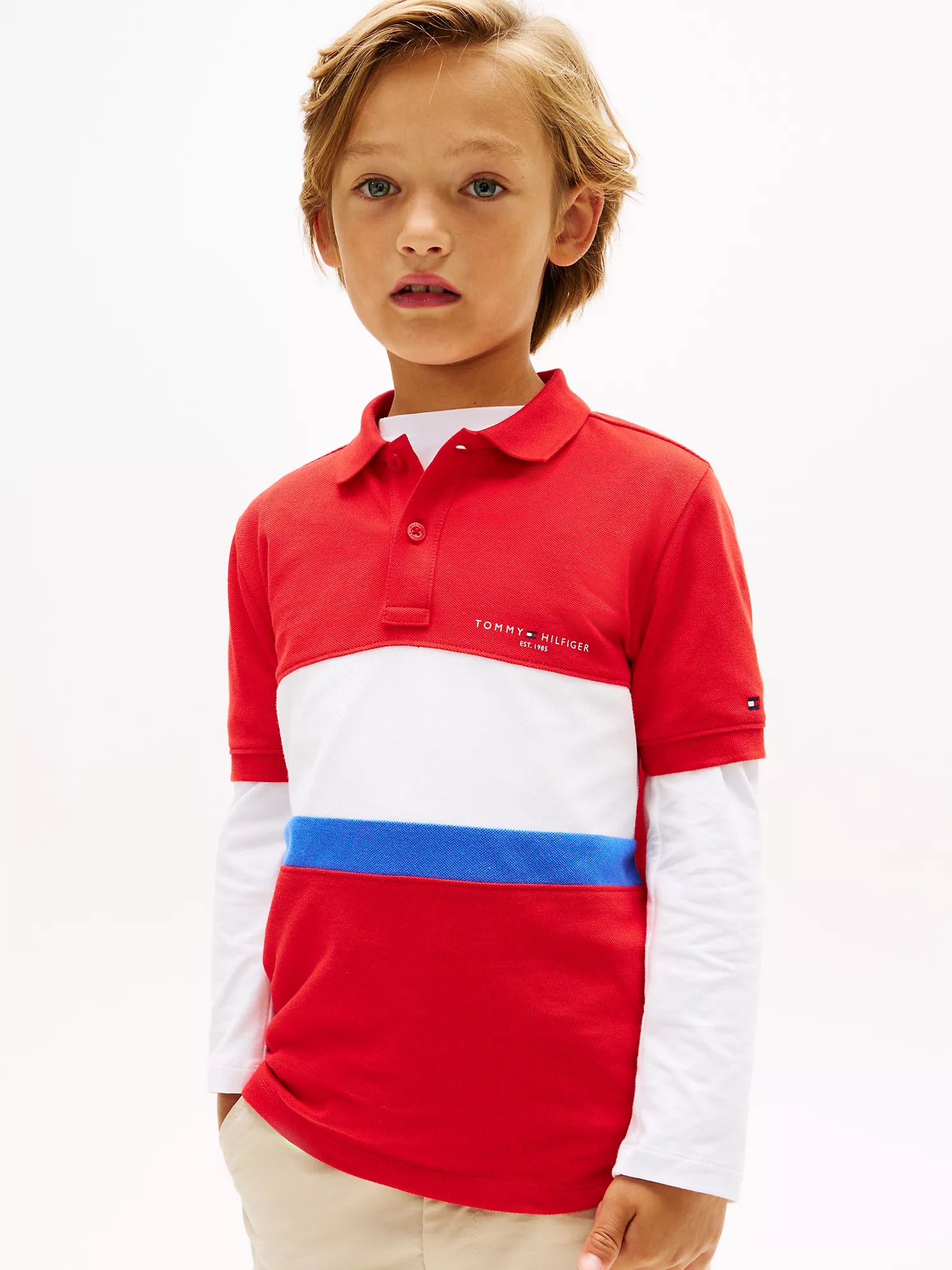 Boys  Kids' Colorblock Polo Tommy Hilfiger